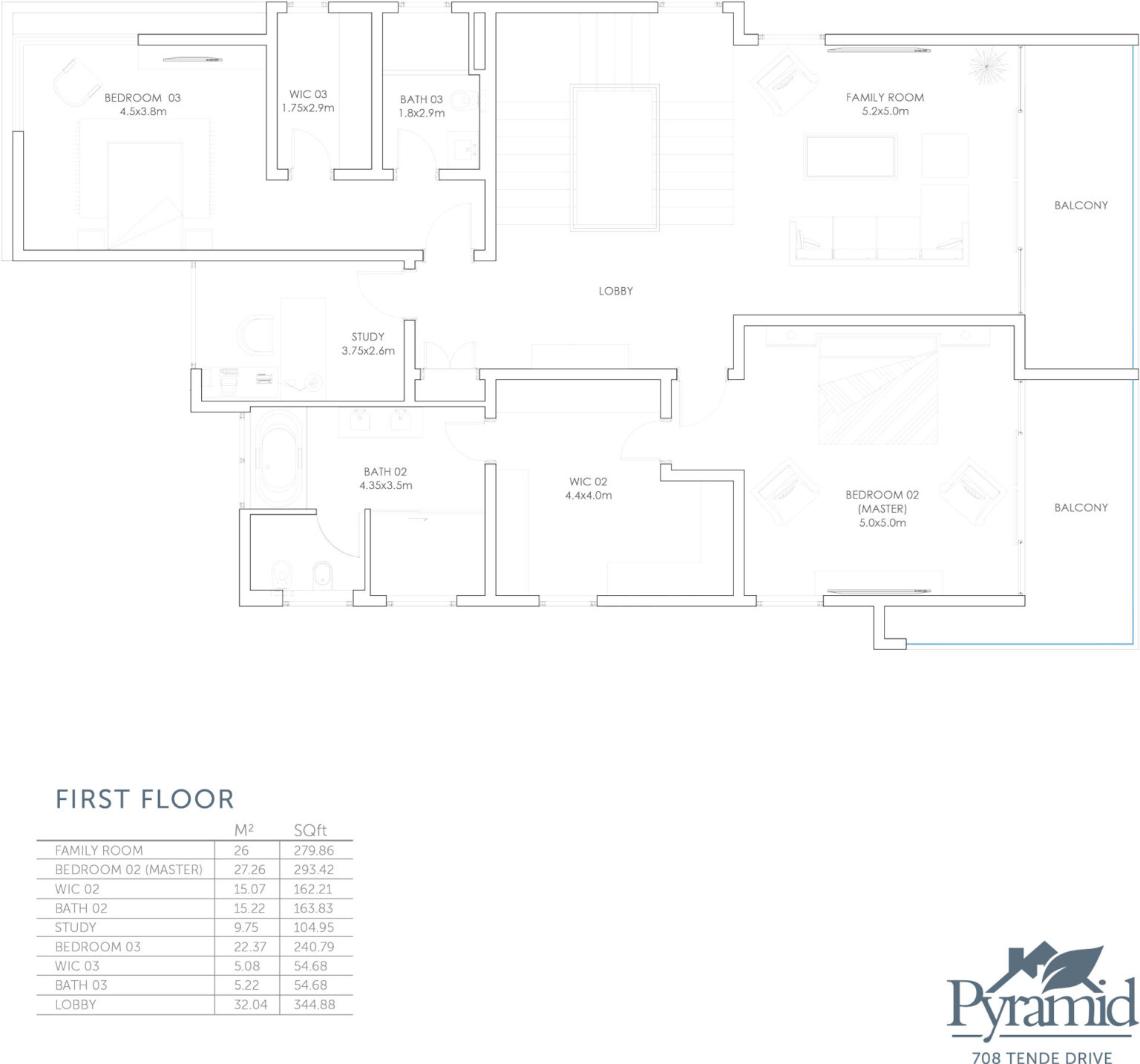 708 Tende Drive Blueprint Pane